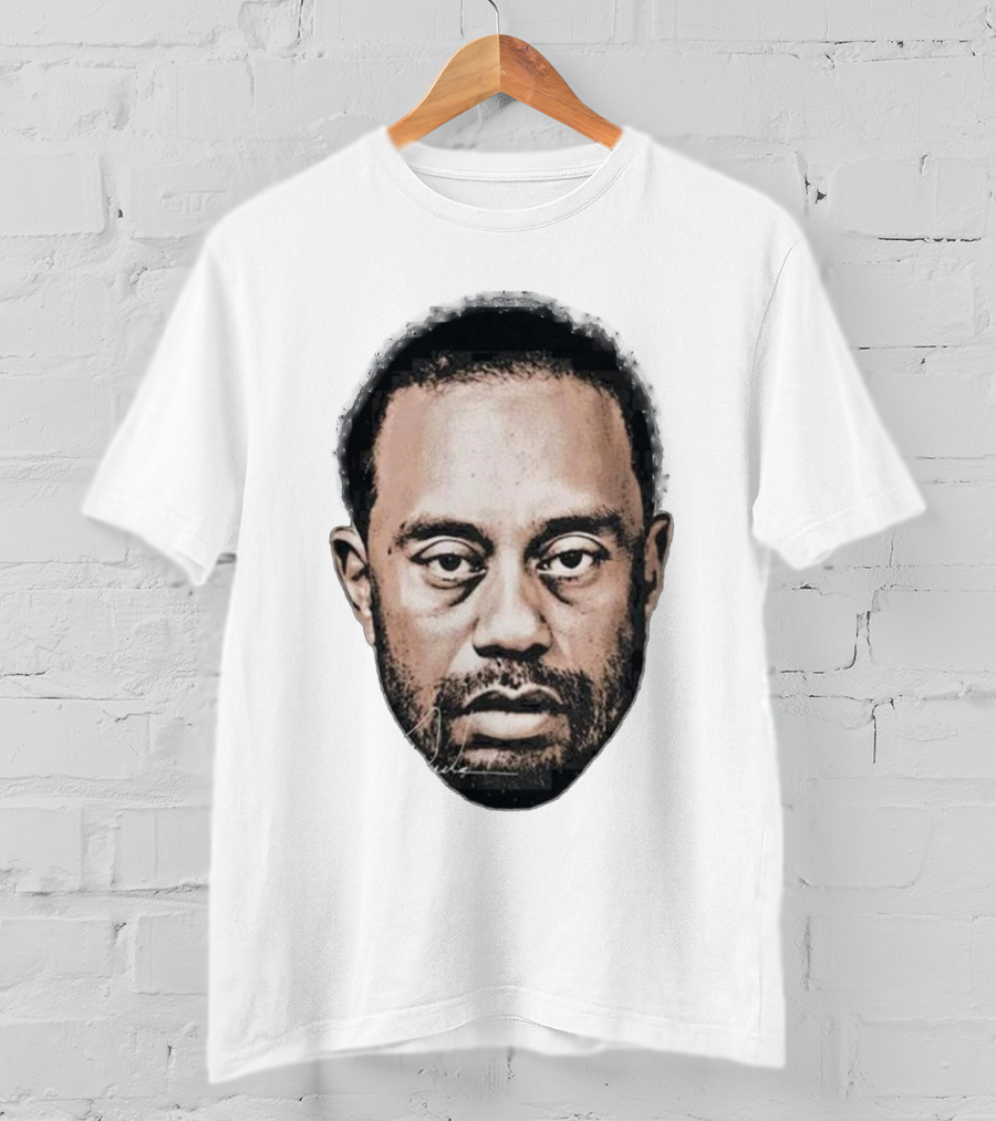 Tiger Woods Face Shot T-Shirt