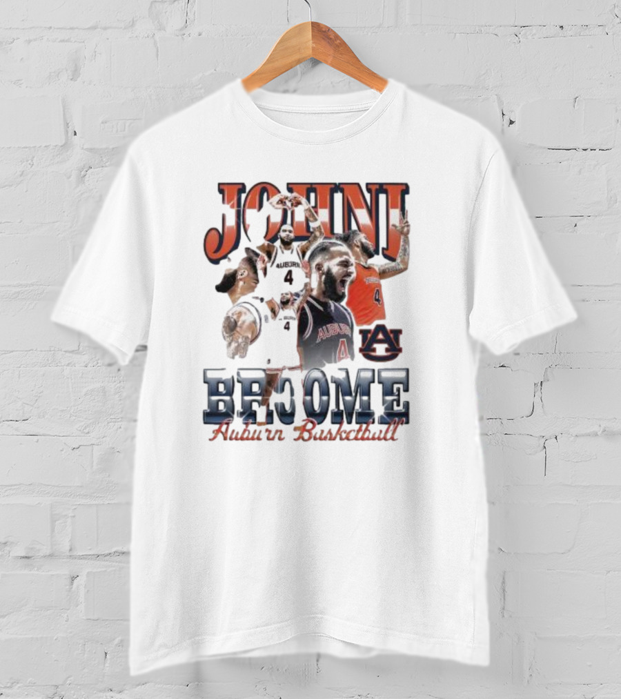 Johni Broome Auburn Basketball Auburn Tigers T-Shirt