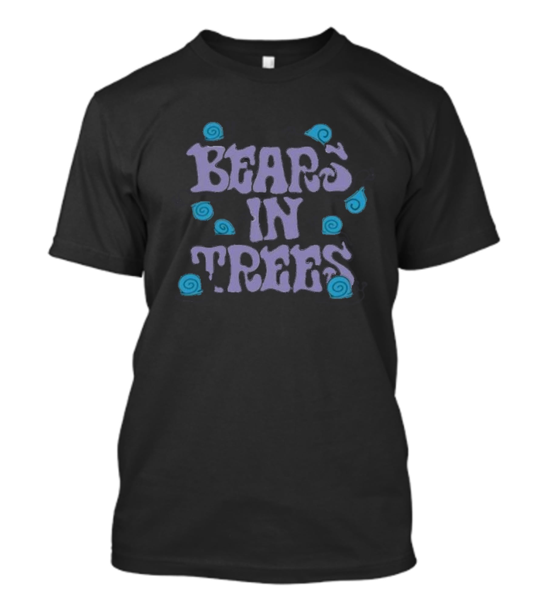 Bears In Trees Snails Psychedelic T-Shirt