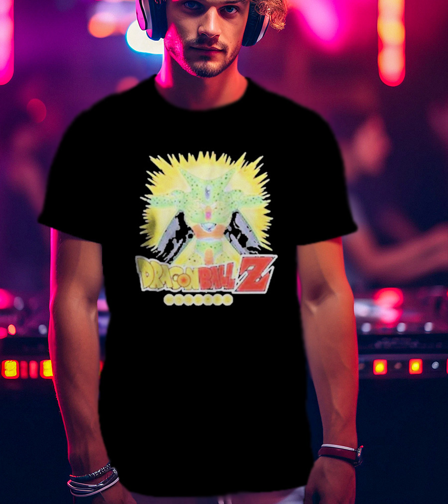 Cell Taiyoken Dragon Ball Z Reflective Power Burst T-Shirt