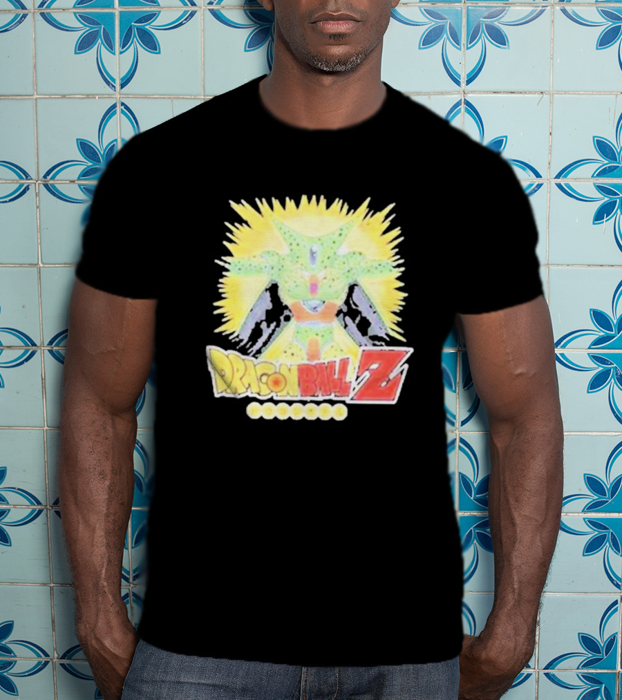 Cell Taiyoken Dragon Ball Z Reflective Power Burst T-Shirt