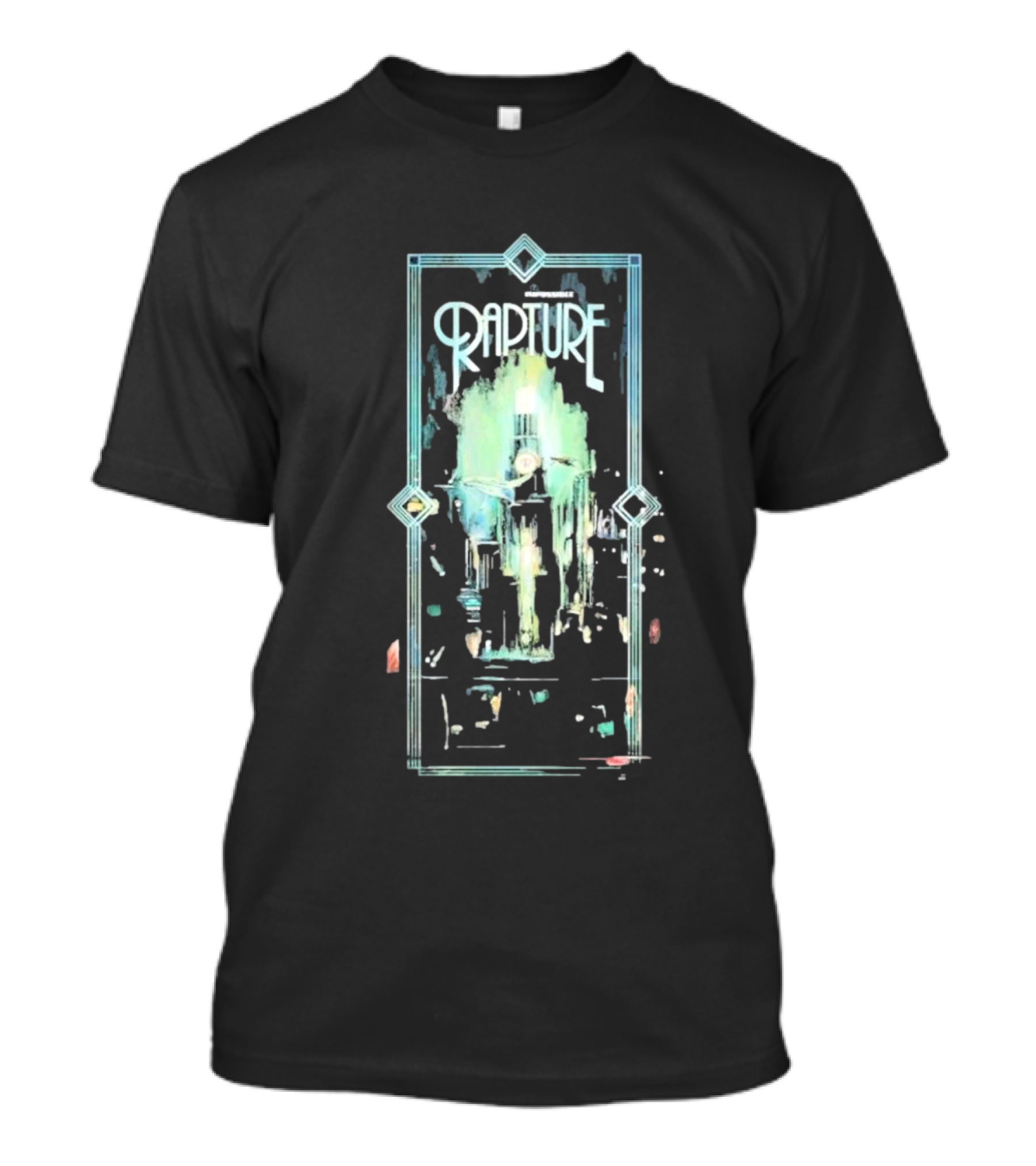 Choose The Impossible Rapture Bioshock Cityscape Art Deco T-Shirt