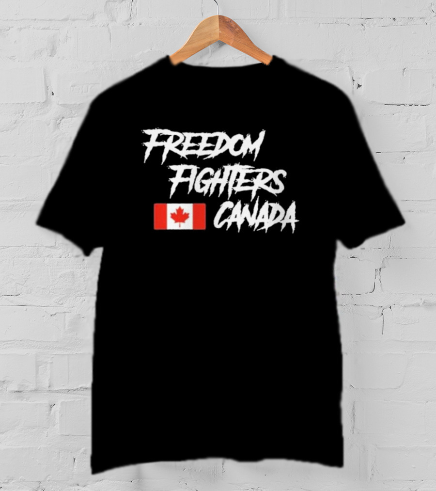 Freedom Fighters Canada Flag T-Shirt