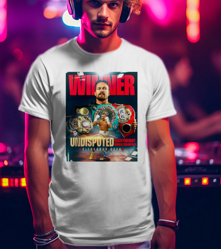 Winner Undisputed Heavyweight World Champion Oleksandr Usyk T-Shirt
