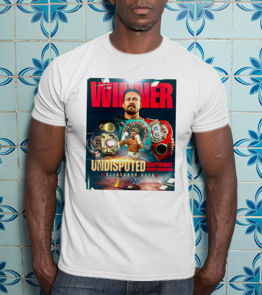 Winner Undisputed Heavyweight World Champion Oleksandr Usyk T-Shirt