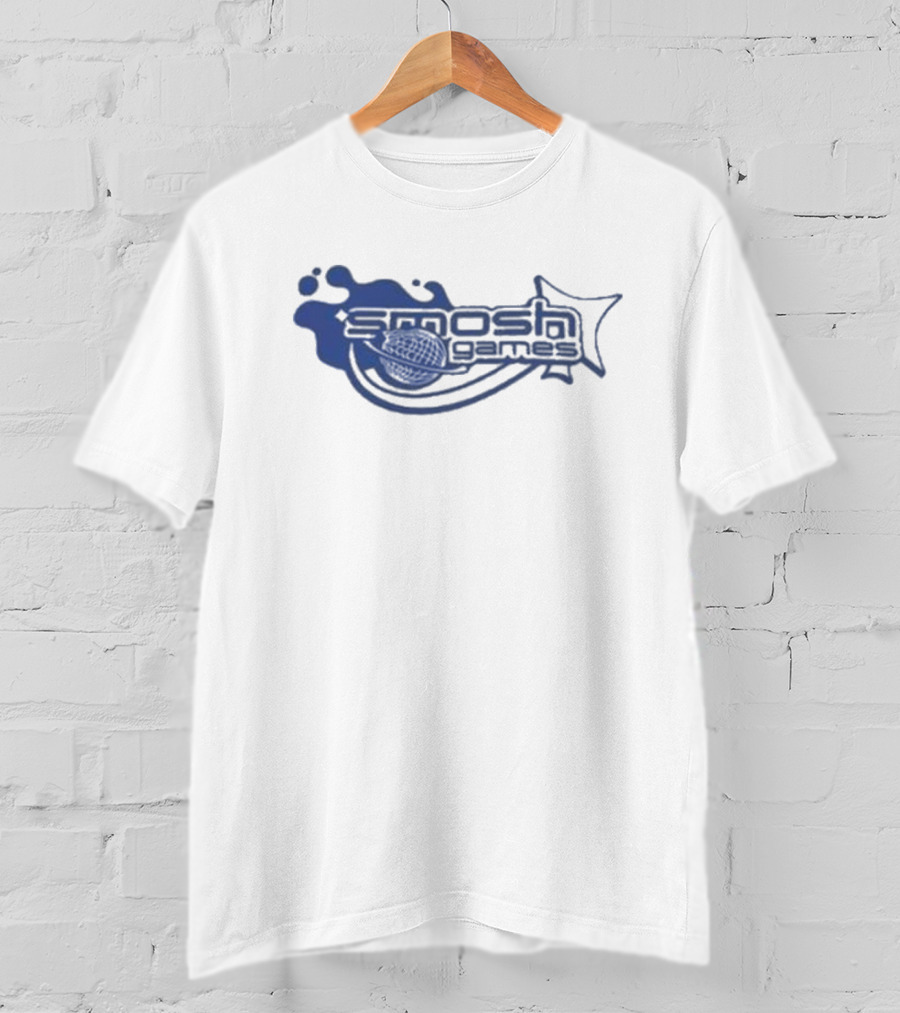 Smosh Games Blue Splash Icon With Star And Microphone T-Shirt
