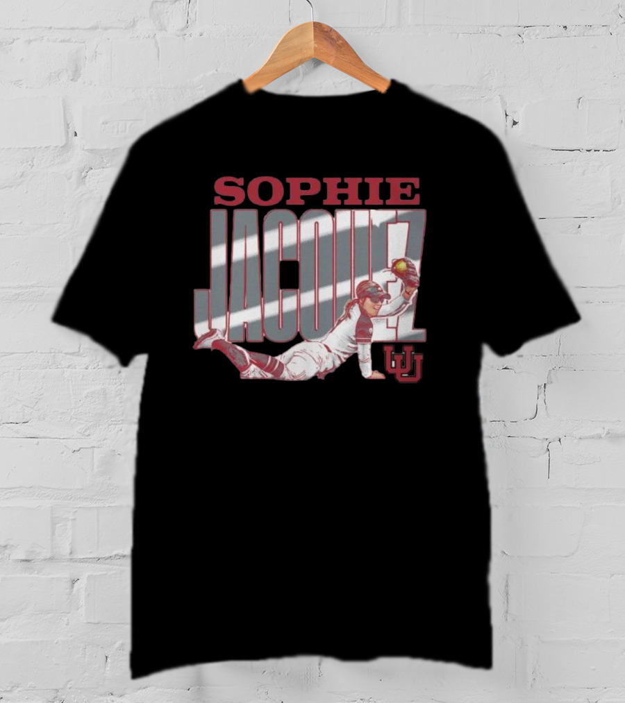 Sophie Jacquez Utah Diving Catch Softball Player UJ T-Shirt
