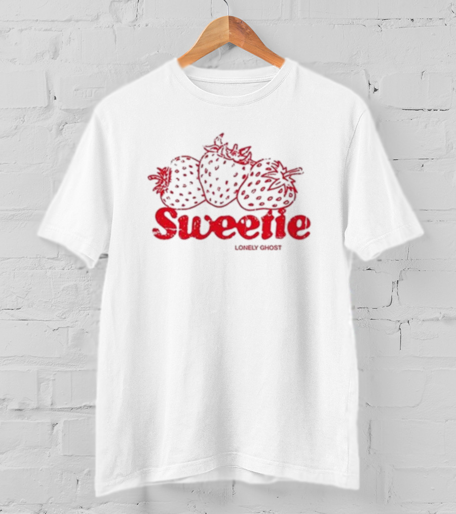 Lonely Ghost Sweetie Red Strawberries T-Shirt