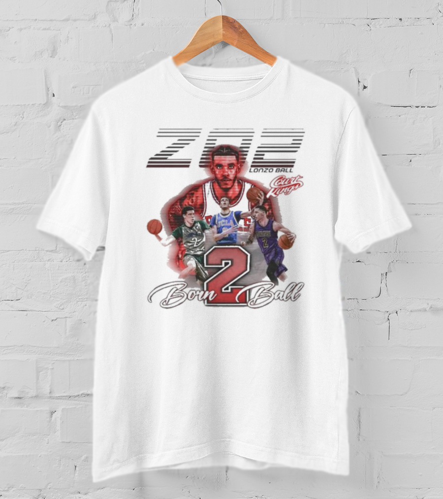 Zo2 Born 2 Ball Court Kings Lonzo Ball T-Shirt