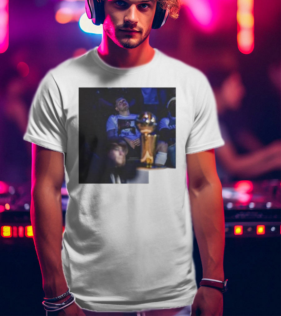 Luka Doncic Envisioning Victory With The Trophy T-Shirt