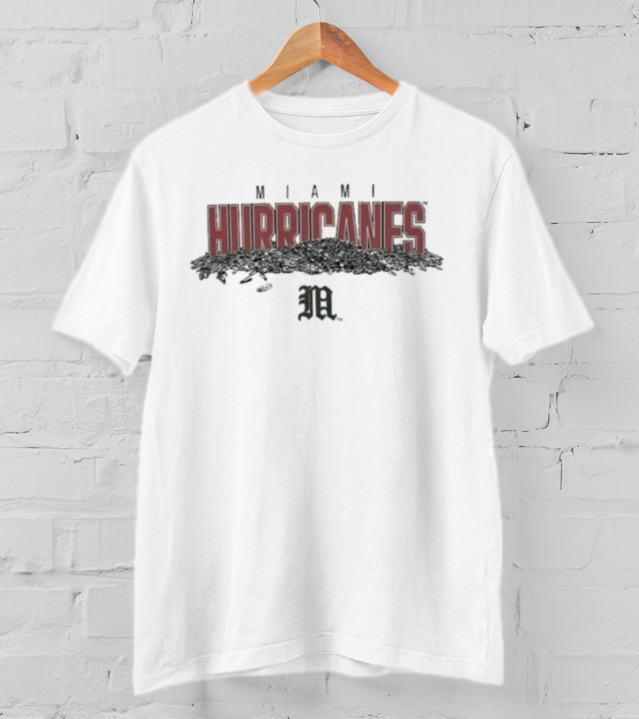 MIAMI HURRICANES BASEBALL SUNFLOWER SEEDS M T-Shirt