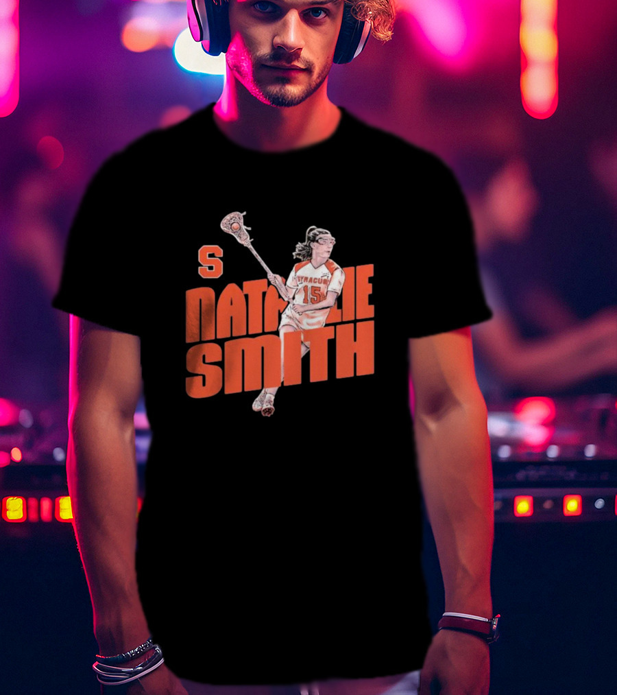 Syracuse Lacrosse Natalie Smith Number 15 Player T-Shirt