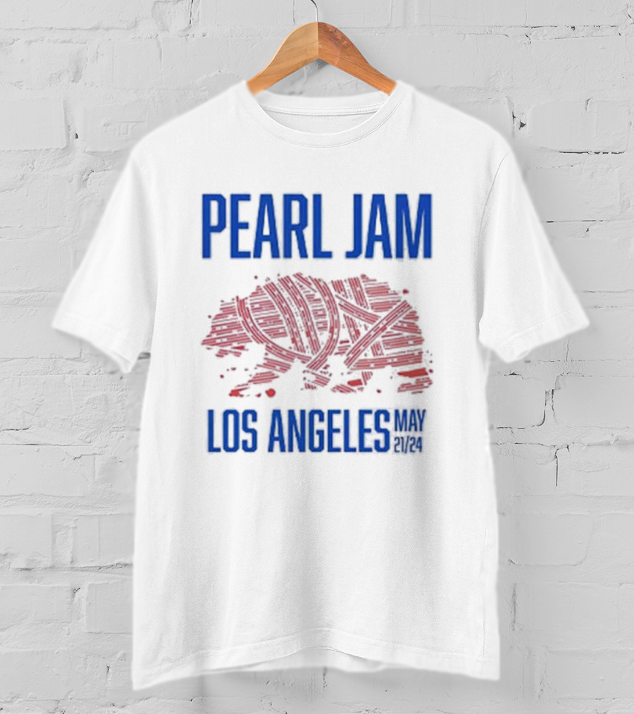 Pearl Jam Los Angeles May 21 24 Deep Sea Diver Event Night 1 Kia Forum Two Sides Print Premium T-Shirt