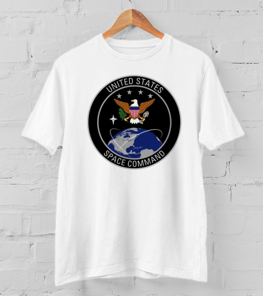 United States Space Command Eagle Emblem T-Shirt