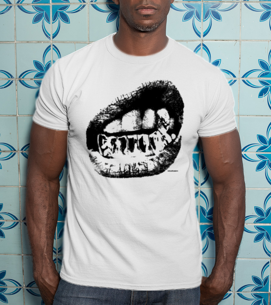Wally1k Fang Mouth Sketch T-Shirt