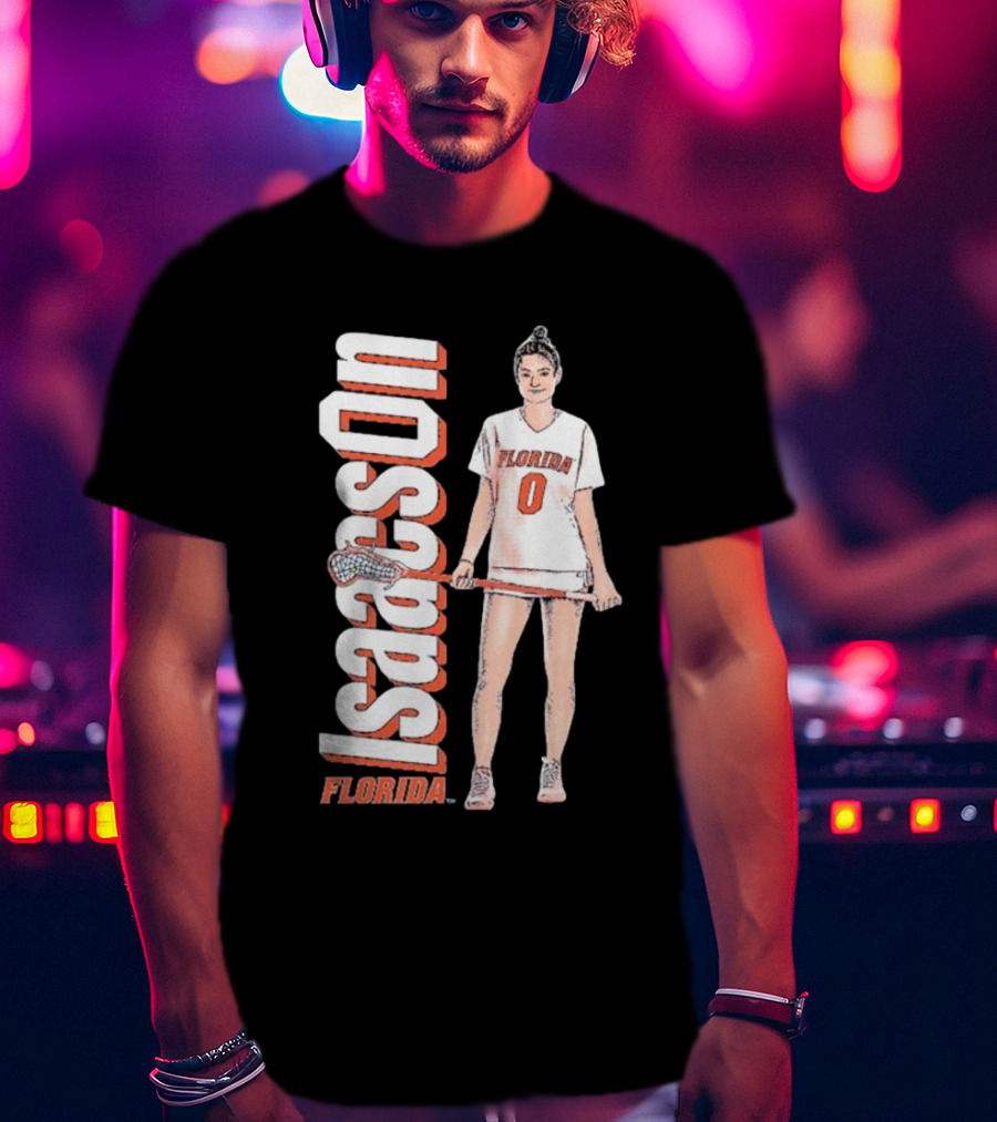 Isaacson Florida Gators Softball Player T-Shirt