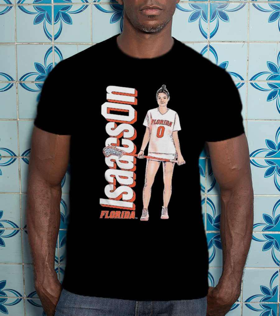 Isaacson Florida Gators Softball Player T-Shirt