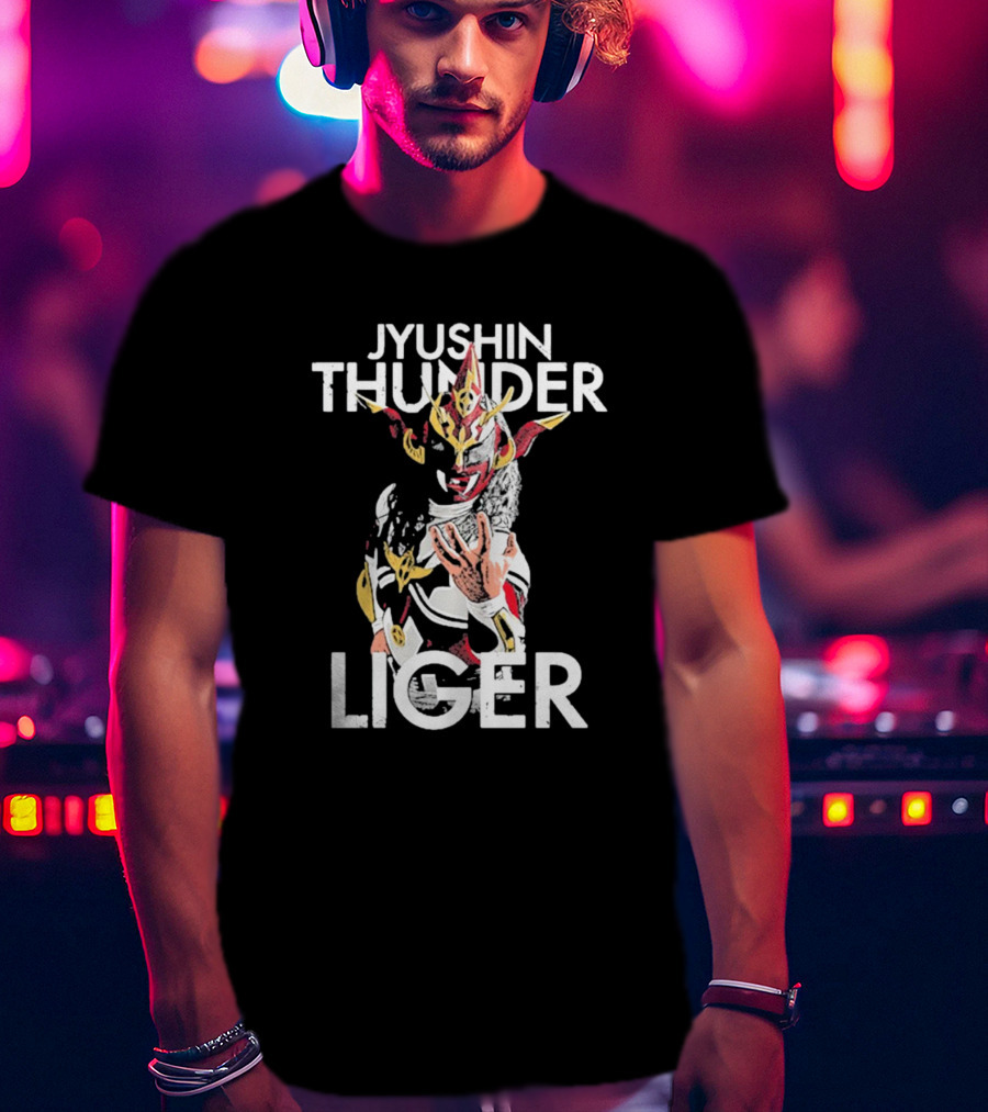Jushin Thunder Liger Iconic Wrestling Legend T-Shirt