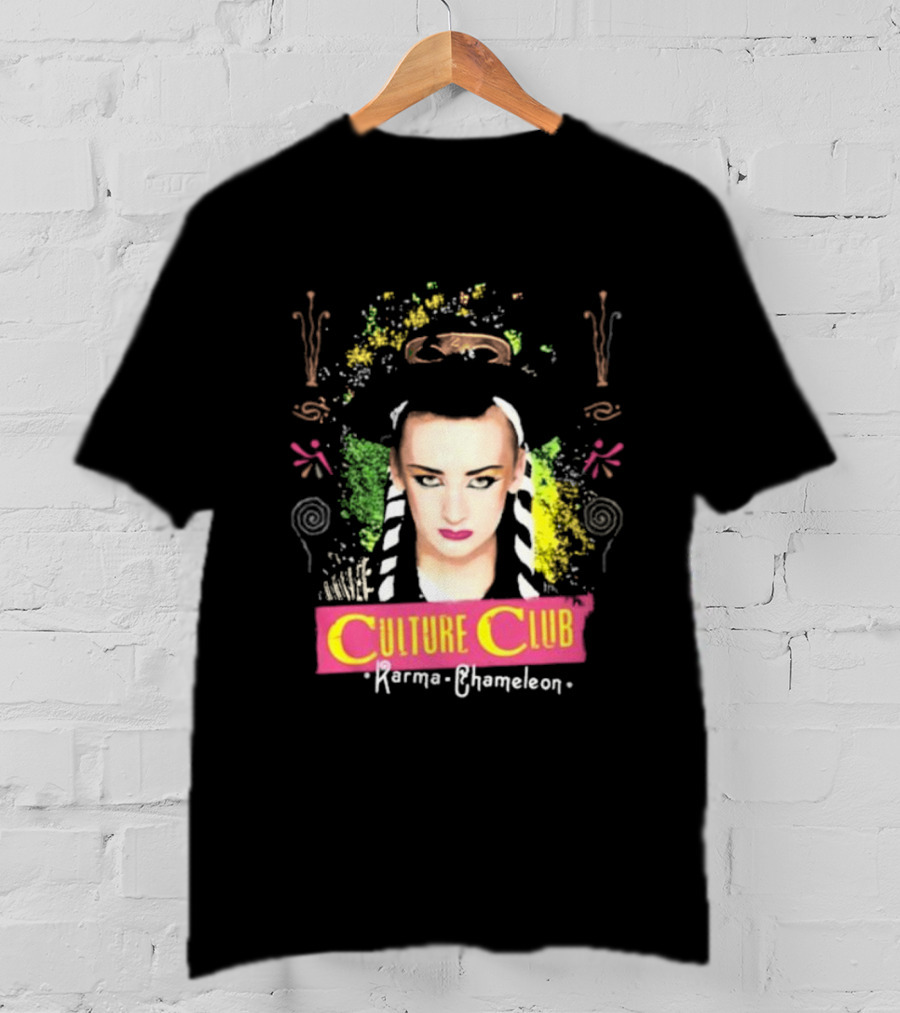 Culture Club Karma Chameleon Boy George T-Shirt