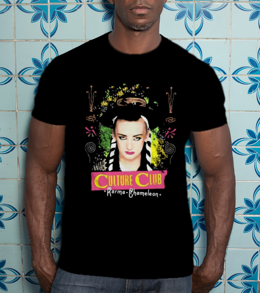 Culture Club Karma Chameleon Boy George T-Shirt