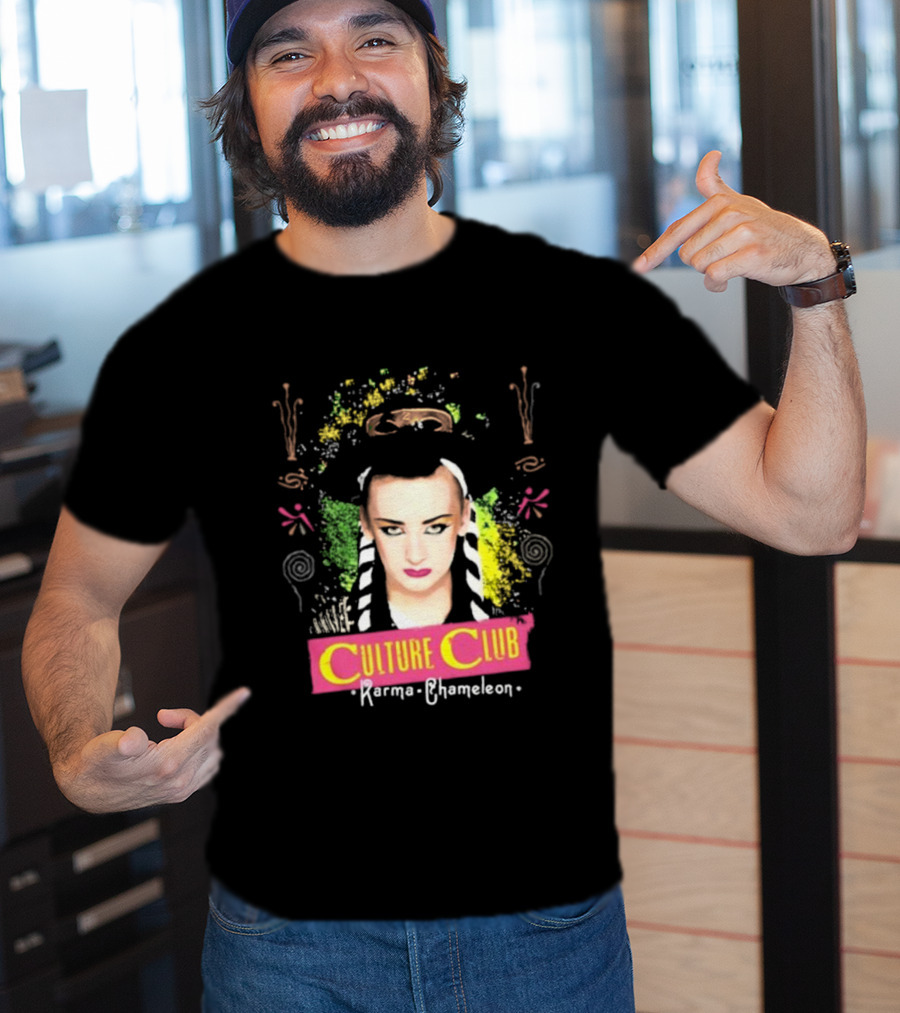 Culture Club Karma Chameleon Boy George T-Shirt