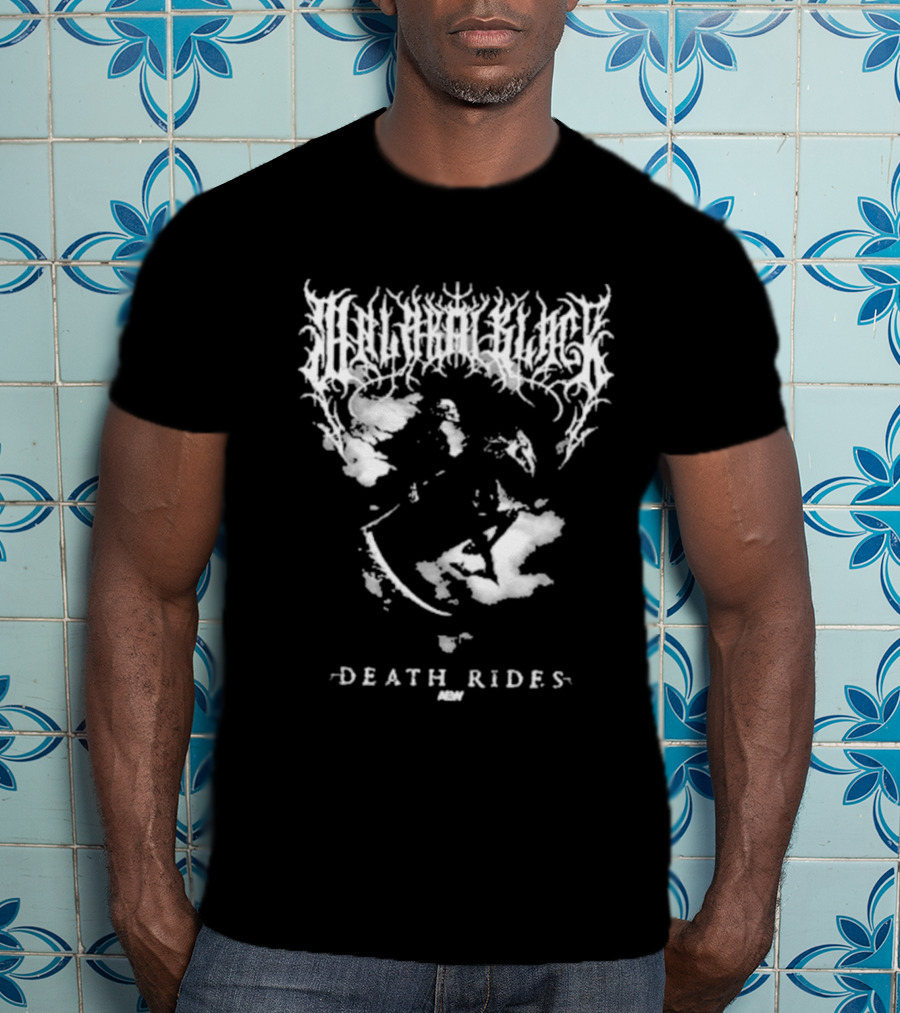 Malakai Black Death Rides AEW T-Shirt