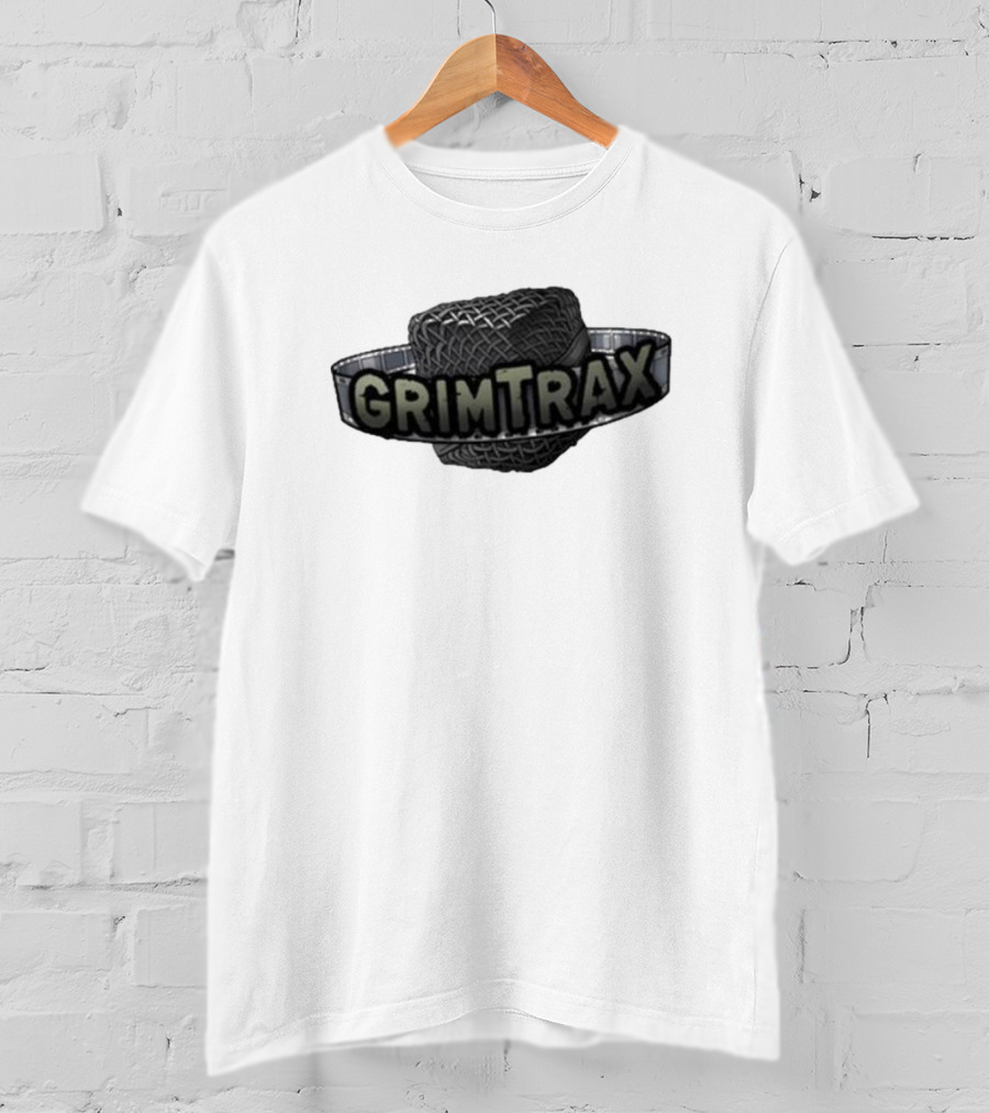 Rifftrax Grimtrax Spinning Tire T-Shirt