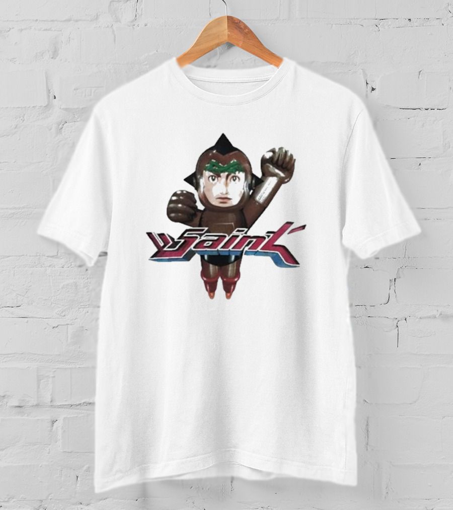 Saint Michael Astro Boy Retro Robot T-Shirt