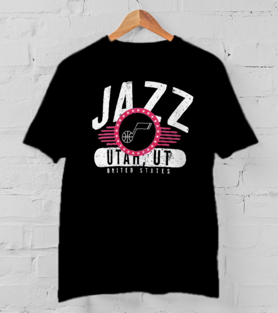 Fanatics Utah Jazz United States Badge Of Honor T-Shirt