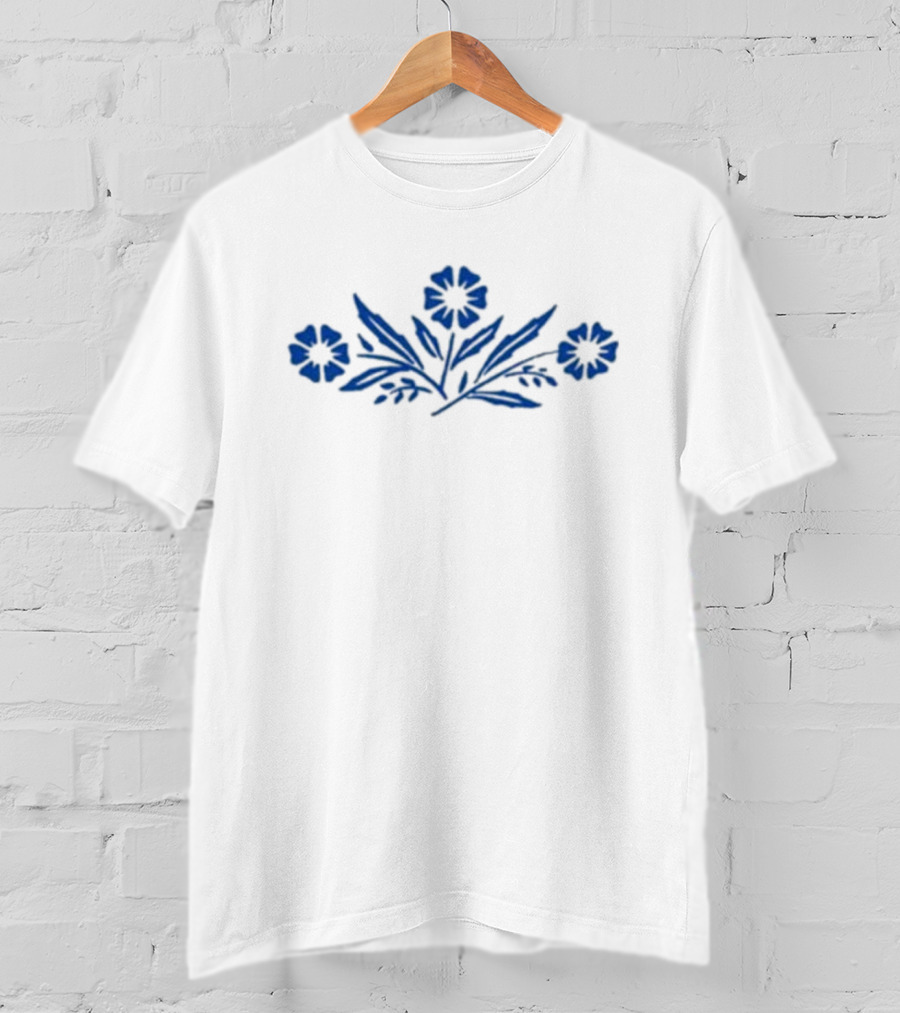 Corningware Vintage Blue Floral Pattern Feels So Good T-Shirt