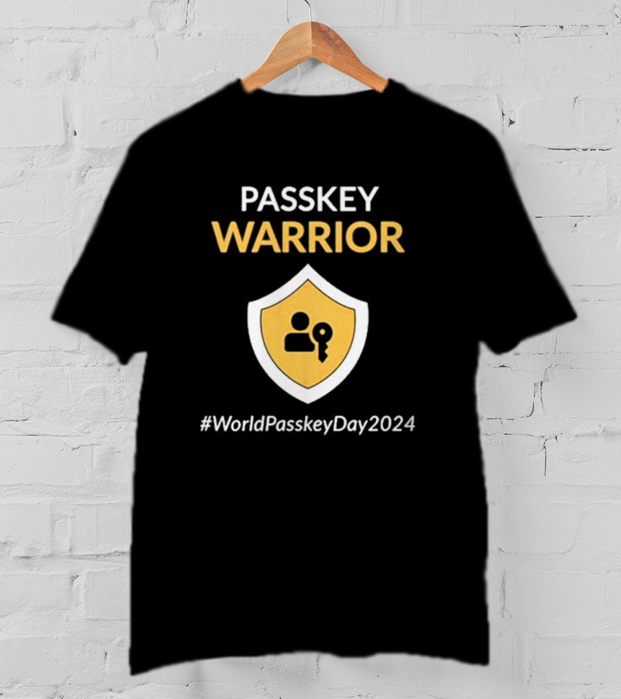 Passkey Warrior Fido Alliance World Passkey Day T-Shirt