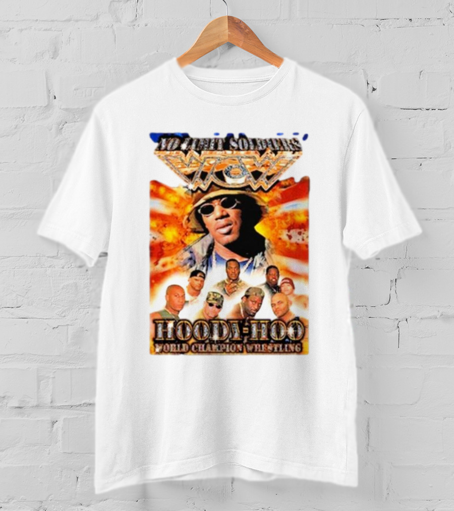 No Limit Soldiers WCW Hoody-Hoo World Champion Wrestling T-Shirt