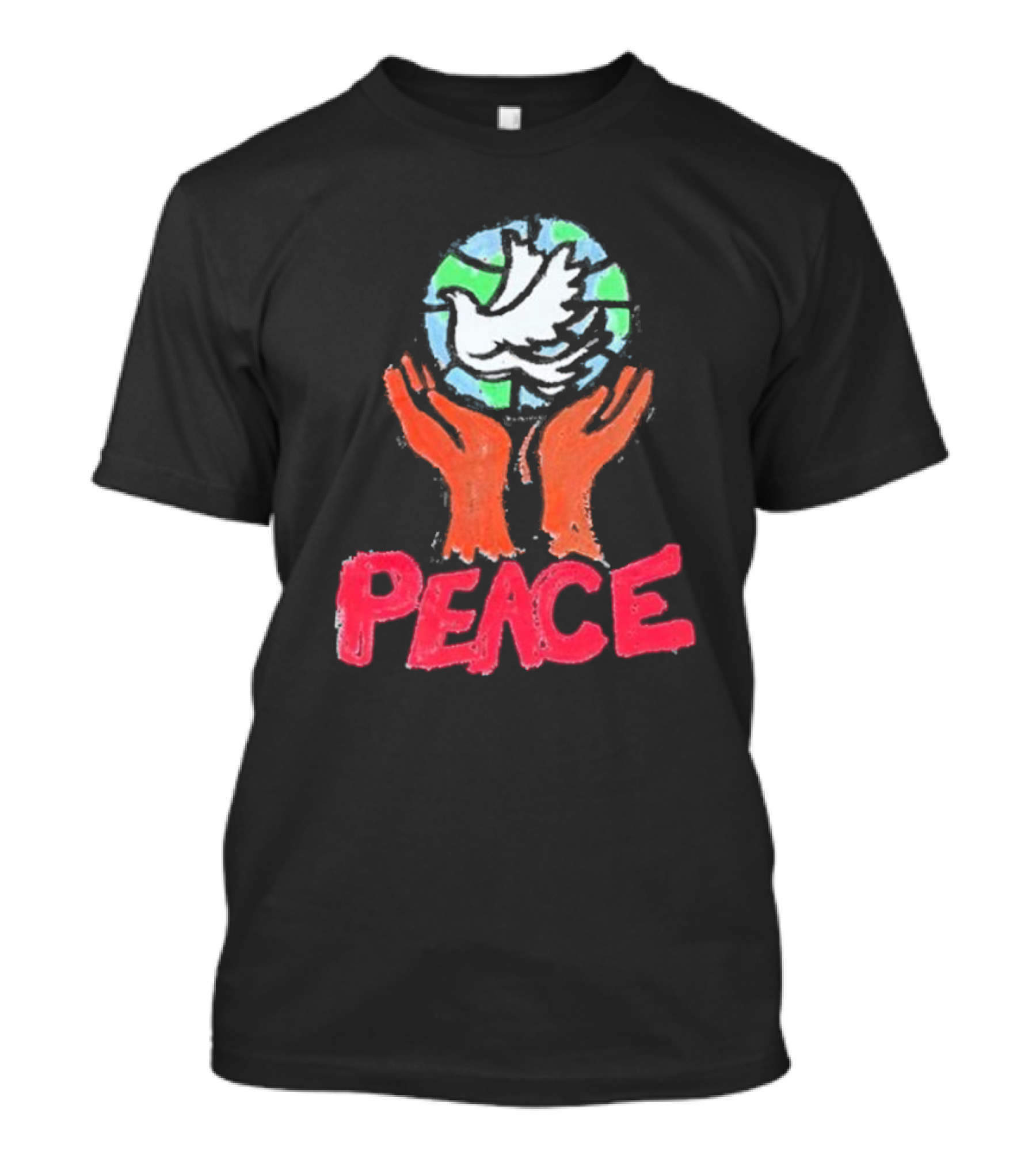 Anthony Edwards Foot Locker Just Don World Peace Dove Hands Peace T-Shirt