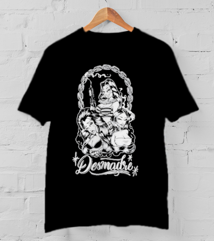 Desmadrexla Desmadre Baby Girl Chain Tattoo T-Shirt