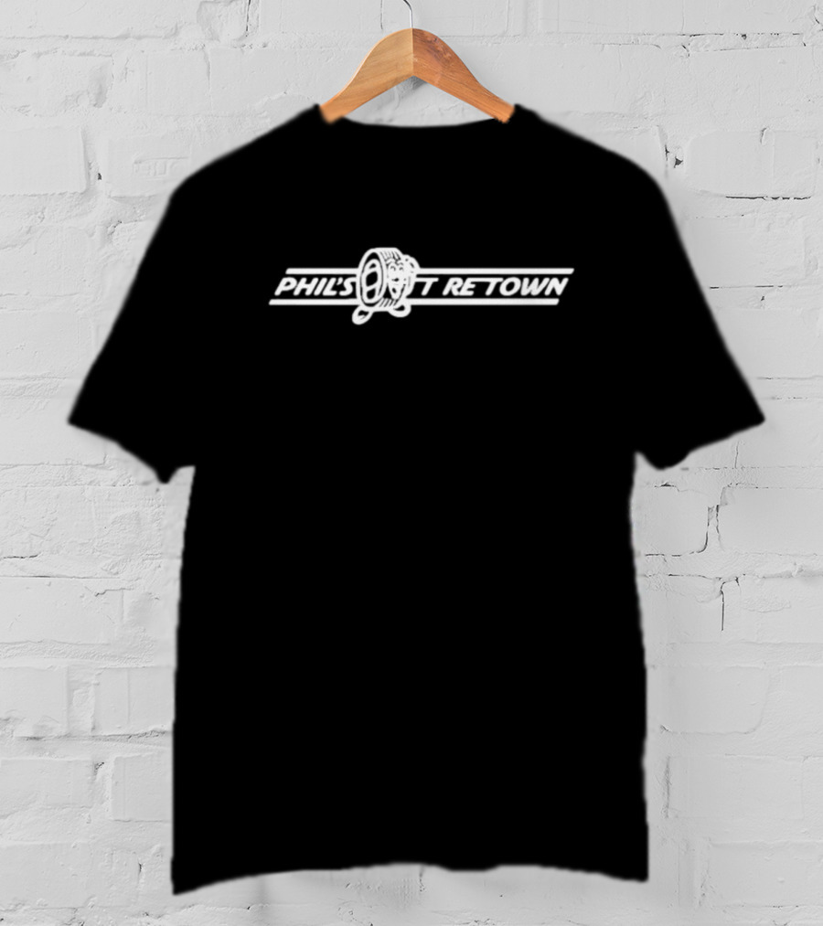 Phil’s Tire Town Retro Style Tire T-Shirt