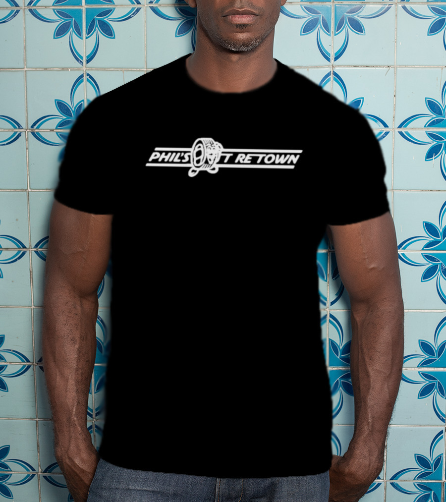 Phil’s Tire Town Retro Style Tire T-Shirt