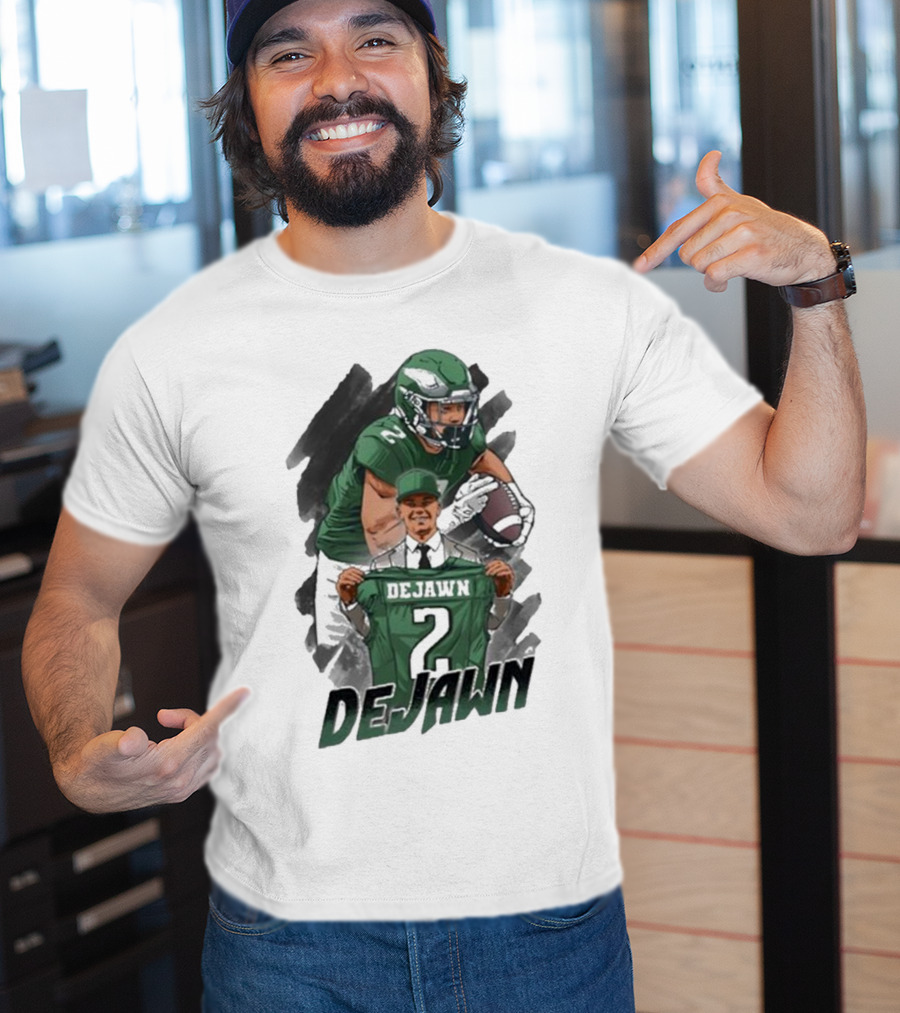 Philadelphia Eagles DeJawn Football Fan Jersey 2 T-Shirt