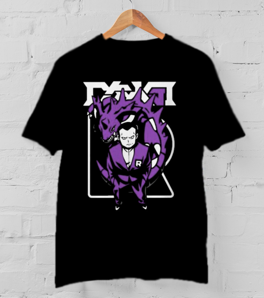 Pikachu Secret Teams R Boss Giovanni Shadow Charizard T-Shirt