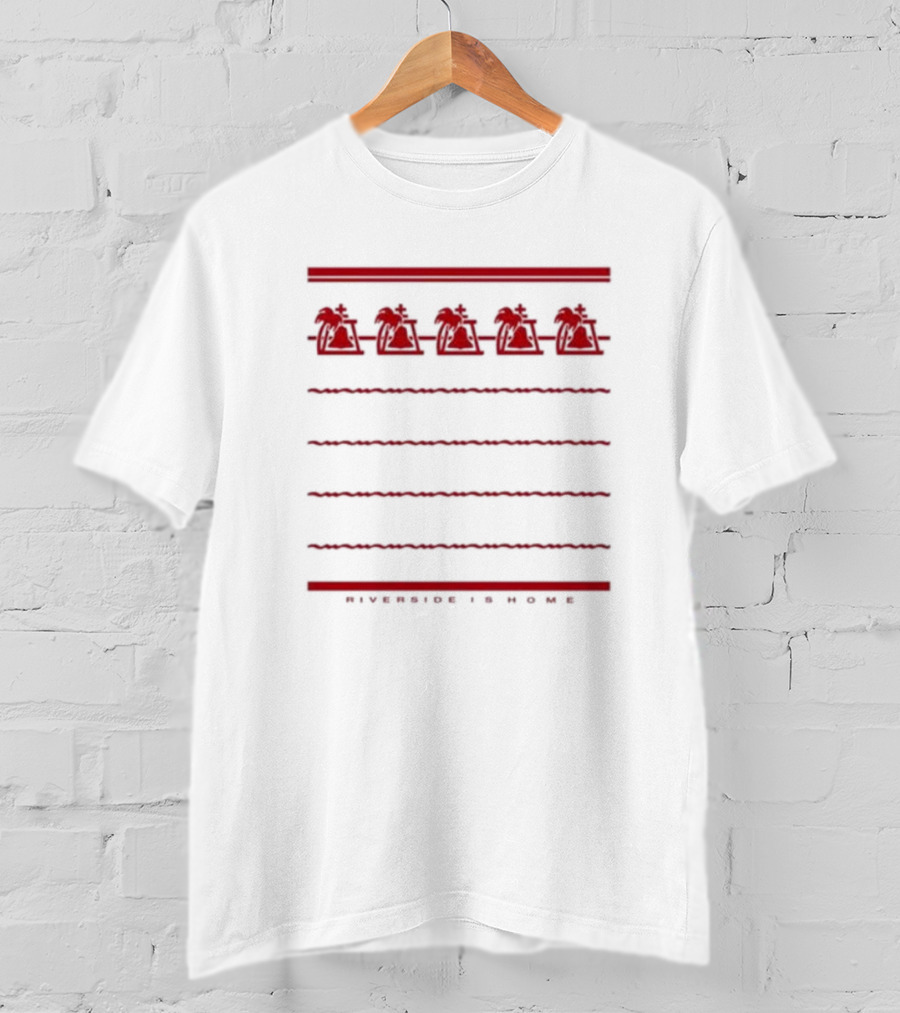 Riverside Is Home Riv-n-out Five Walking Figures T-Shirt