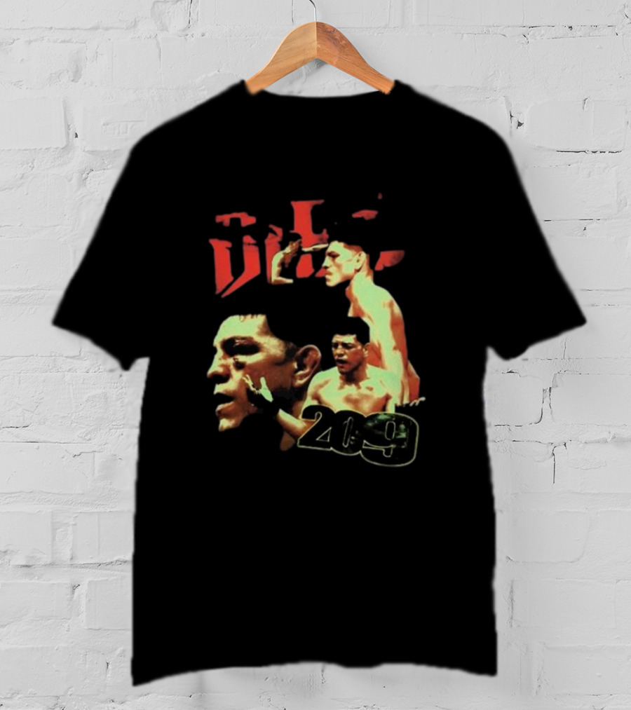 Nick Diaz Full Violence 209 T-Shirt
