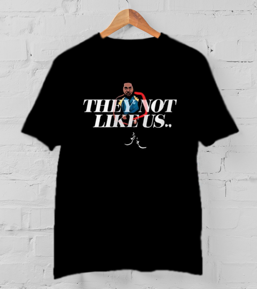 They Not Like Us Galaxy Star Iconic T-Shirt