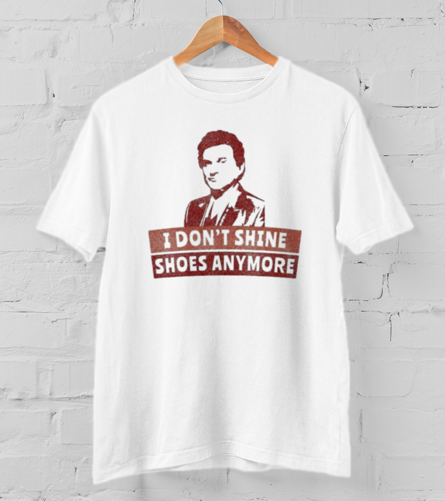I Don’t Shine Shoes Anymore With Silhouette Of Man In Suit T-Shirt