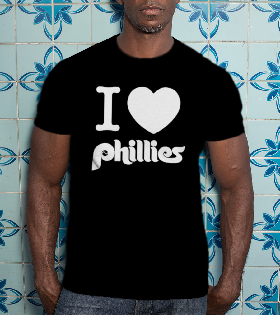 I Heart Phillies Fan Night Team Spirit T-Shirt