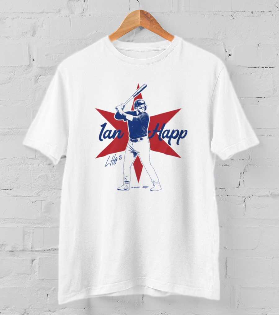 Ian Happ Signature Series Baseball Star Player T-Shirt
