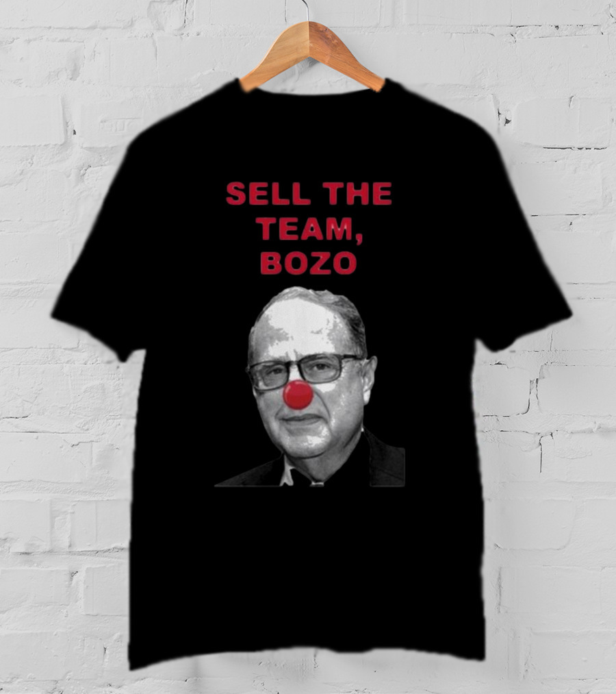 Sell The Team Bozo Red Nose Satire T-Shirt