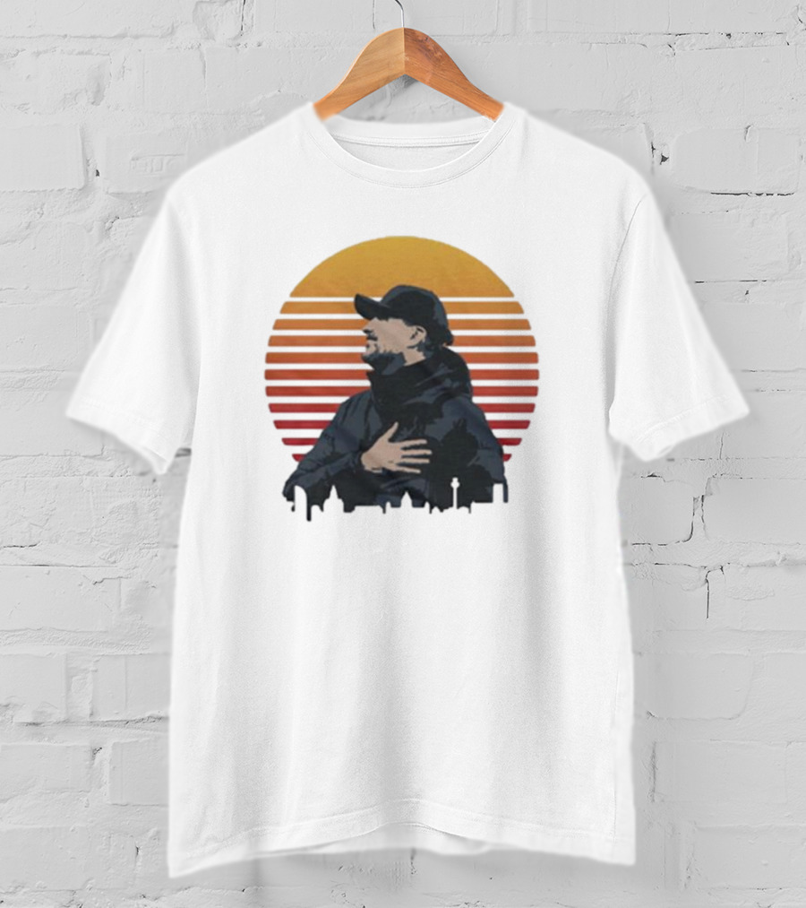 Liverpool Jürgen Klopp Thank You For The Memories Sunset T-Shirt