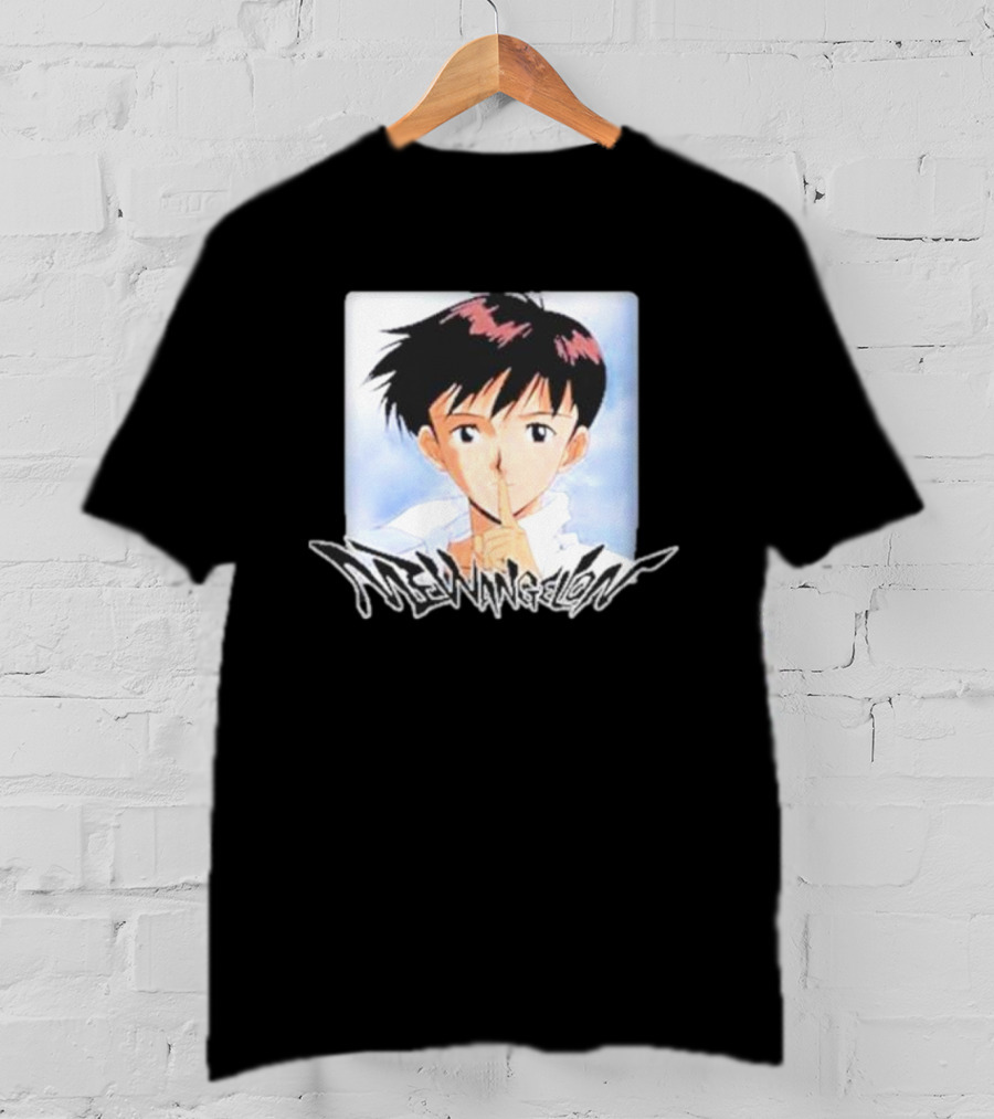 Goofyahhtees Mewangelion Anime Character T-Shirt