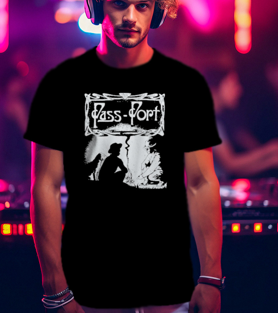 Pass-Port Logo Silhouettes T-Shirt