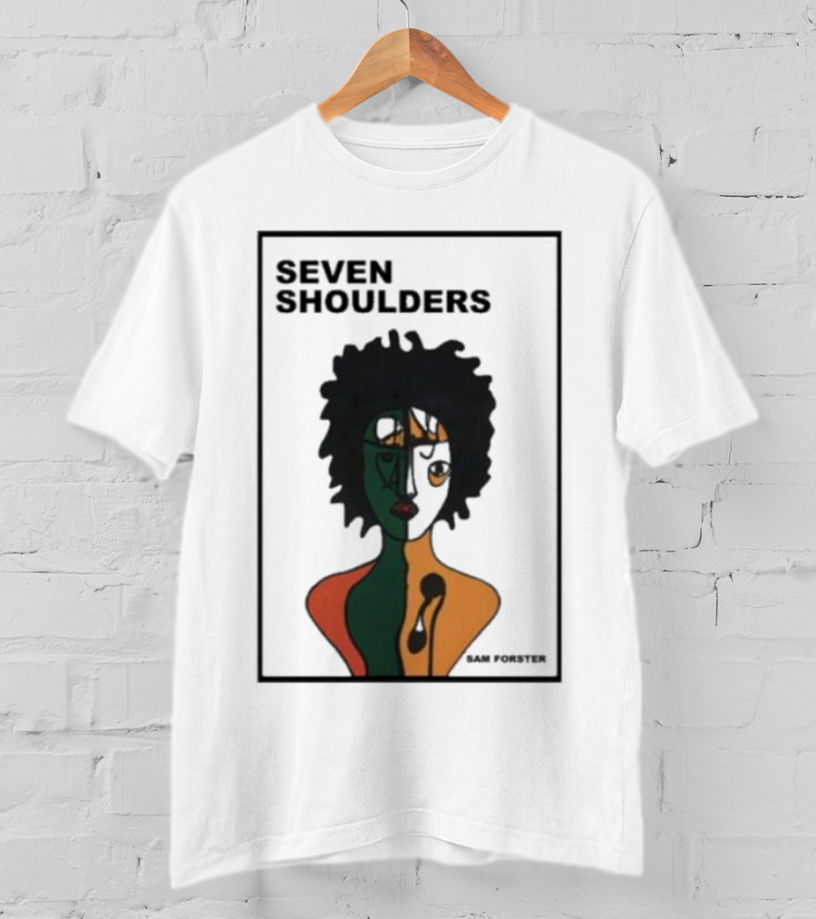 Seven Shoulders Sam Forster Afrocentric Abstract T-Shirt