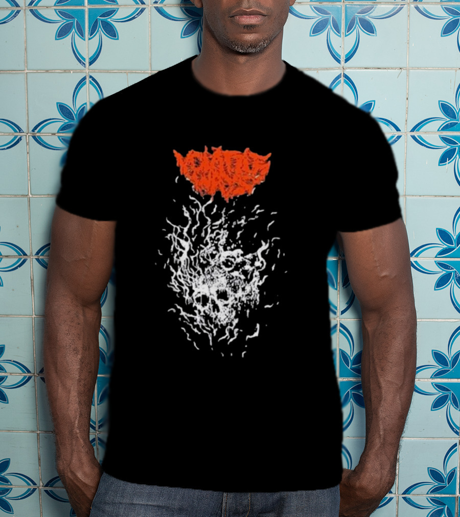 Volatile Ways Skull Fire Release My Tortured Soul T-Shirt